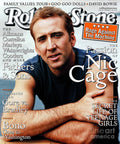 Rolling Stone Cover - Volume #825 - 11/11/1999 - Nicolas Cage - Poster | Canvas Wall Art Print