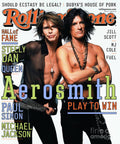 Rolling Stone Cover - Volume #867 - 4/26/2001 - Steven Tyler And Joe Perry - Poster | Canvas Wall Art Print