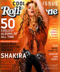 Rolling Stone Cover - Volume #893 - 4/11/2002 - Shakira - Poster | Canvas Wall Art Print