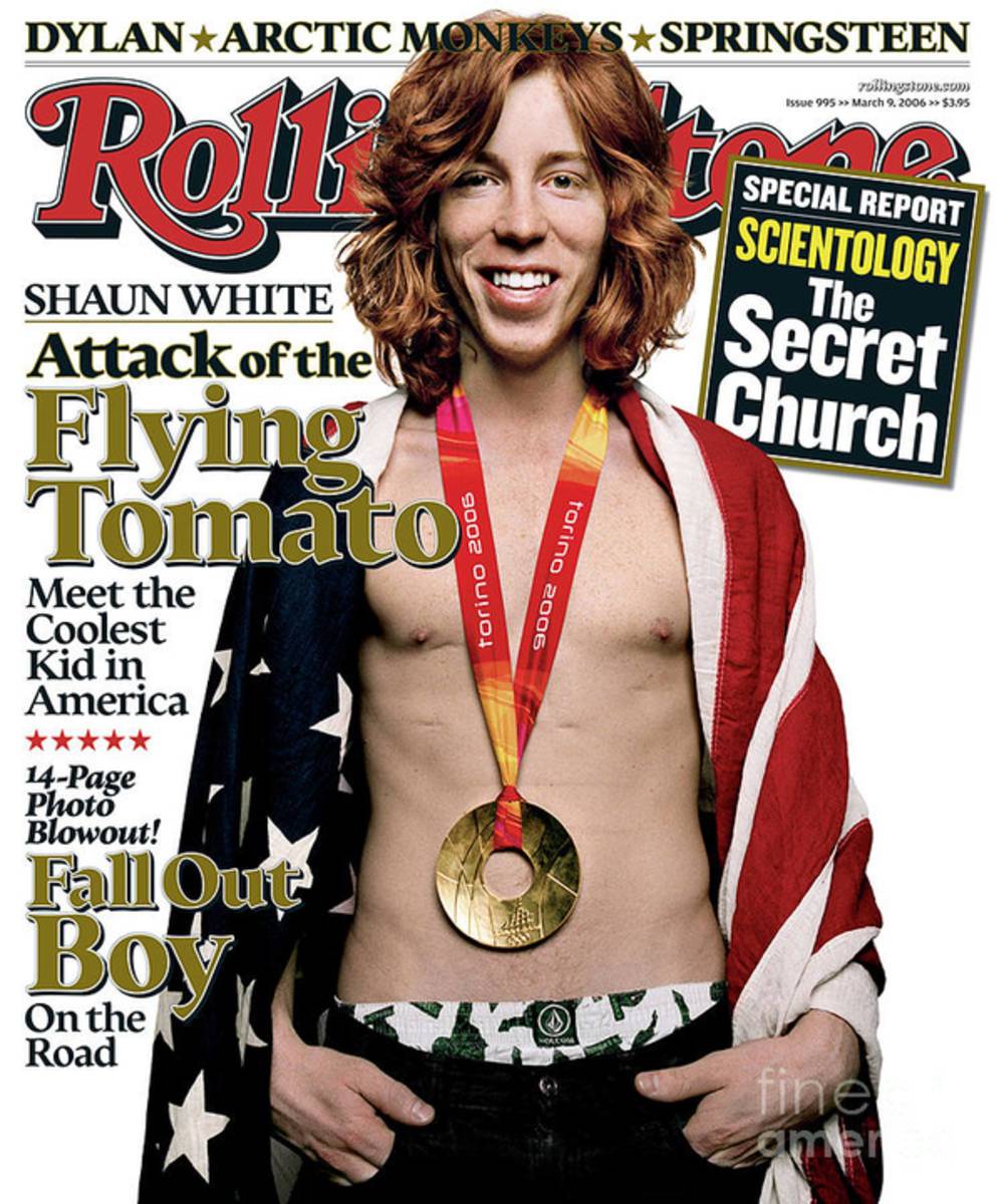 Rolling Stone Cover - Volume #995 - 3/9/2006 - Shaun White - Poster | Canvas Wall Art Print