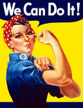 Rosie The Rivetor - Poster | Canvas Wall Art Print