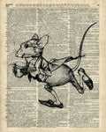 Running Mouse - Poster | Canvas Wall Art Print