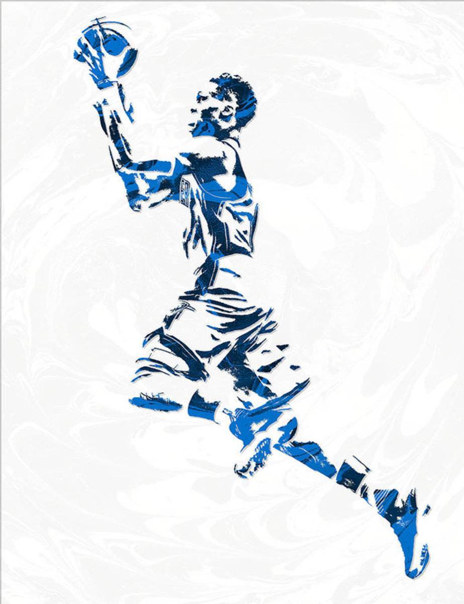 Russell Westbrook Oklahoma City Thunder Pixel Art 10 - Poster | Canvas Wall Art Print