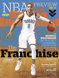 Russell Westbrook, The Franchise 2016-17 Nba Basketball Sports Illustrated Cover - Poster | Canvas Wall Art Print