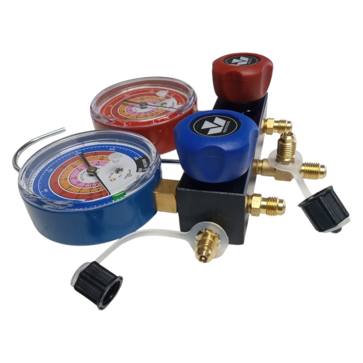 Mastercool 51161 A2L Manifold Gauge Set w/ Hoses for Refrigerant R410A R32 R545B