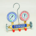 Yellow Jacket 41212 HVAC-R Charging Manifold with 2-1/2" Gauges for R12/22/502