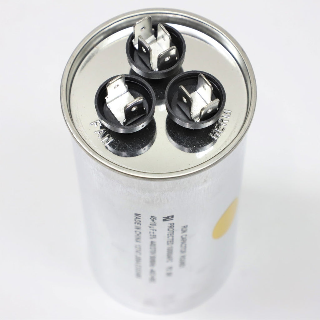 Supco CD45+10X440R HVAC Motor Round Dual Run Capacitor 45 + 10 MFD 440 Volts