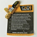 C&D Ball Valve Core Removal Tool (BV-CRT) for use on 5/16" Flare Access Fitting