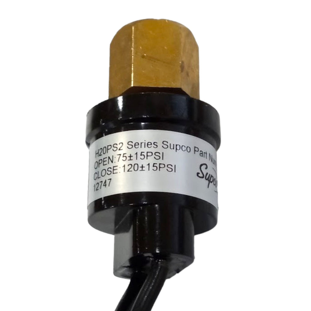 Supco SFC75120 Condenser Fan Cycling Switch Open: 75 PSI Close: 120 PSI HVAC