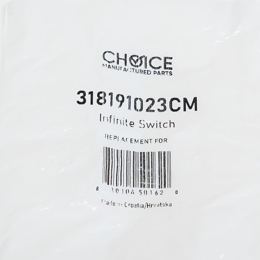 Choice 318191023 Range Burner Infinite Switch Control for Electrolux Frigidaire