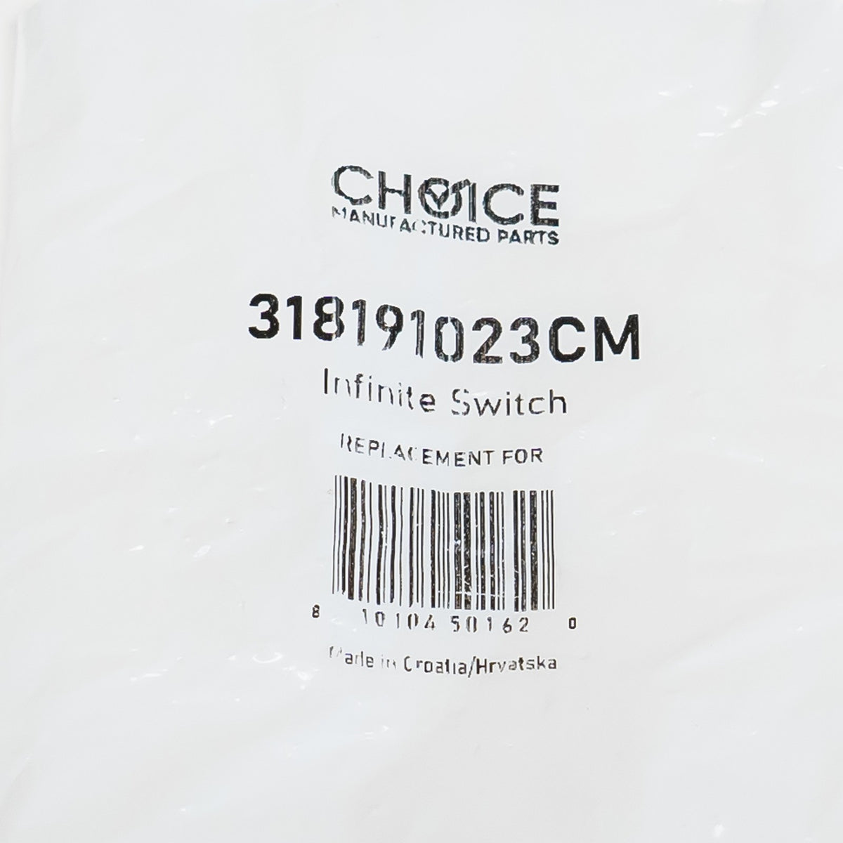 Choice 318191023 Range Burner Infinite Switch Control for Electrolux Frigidaire