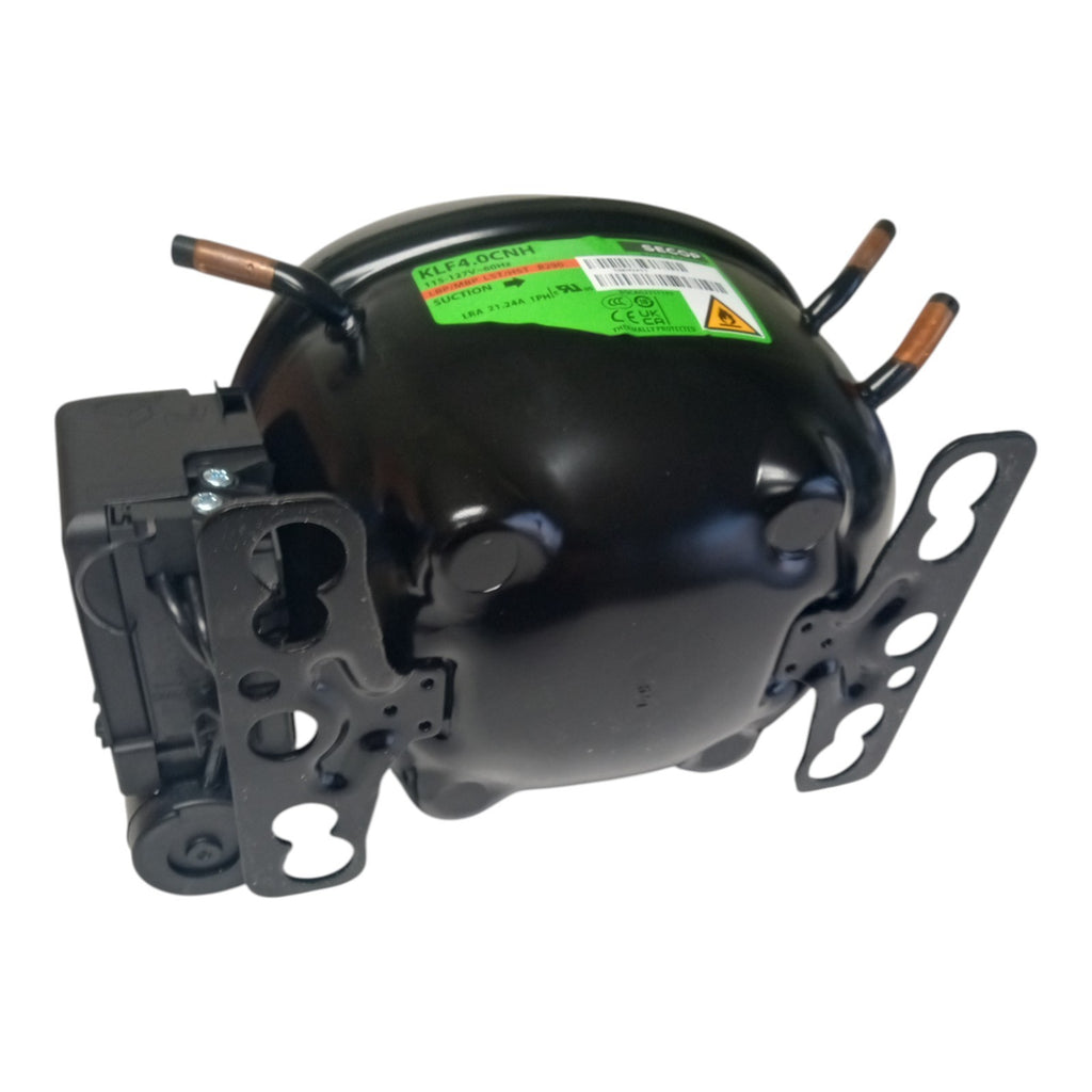 Secop KLF4.0CNH R290 Refrigeration Compressor 1421 BTU MBP 115V for DLE4CN