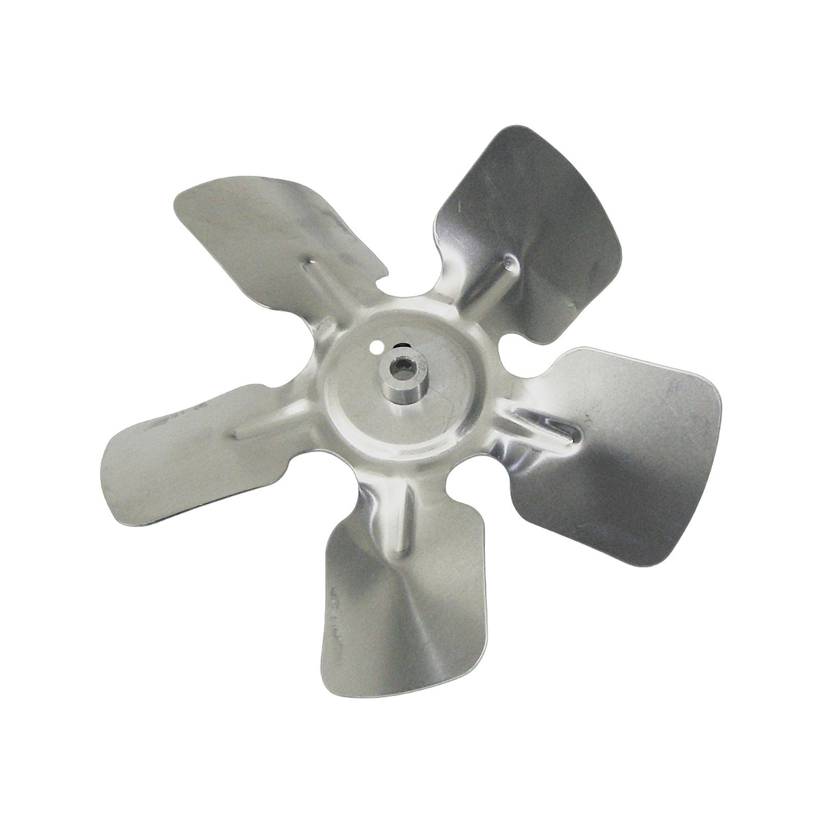 A60805 Metal Fan Blade 8" Diameter 5 Blades 5/16" Bore Hub CW 36 Degree Prop