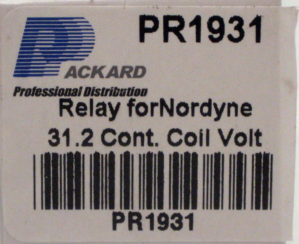 PR1931 Heater Relay for Nordyne 621931 Gibson Miller Maytag Intertherm