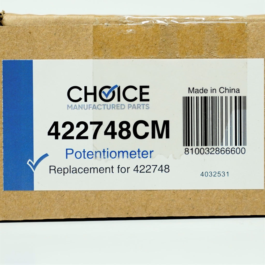 Choice Parts 422748 for Bosch Range Potentiometer 422748CM