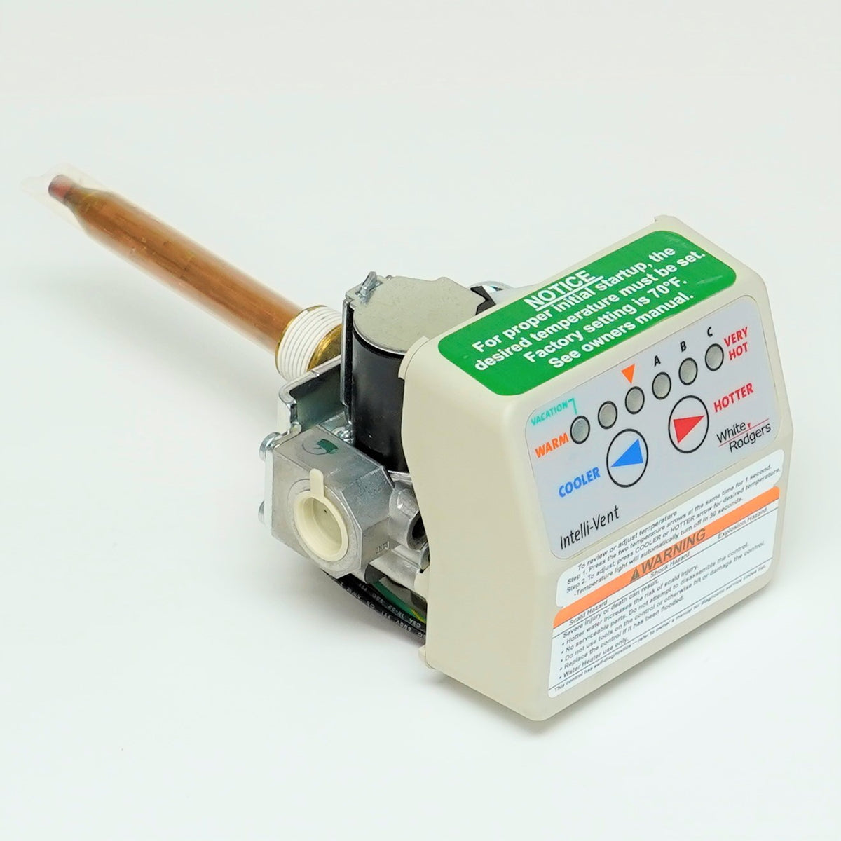 White-Rodgers 37E73A-903 Gas Water Heater Thermostat Control Intelli-Vent Valve