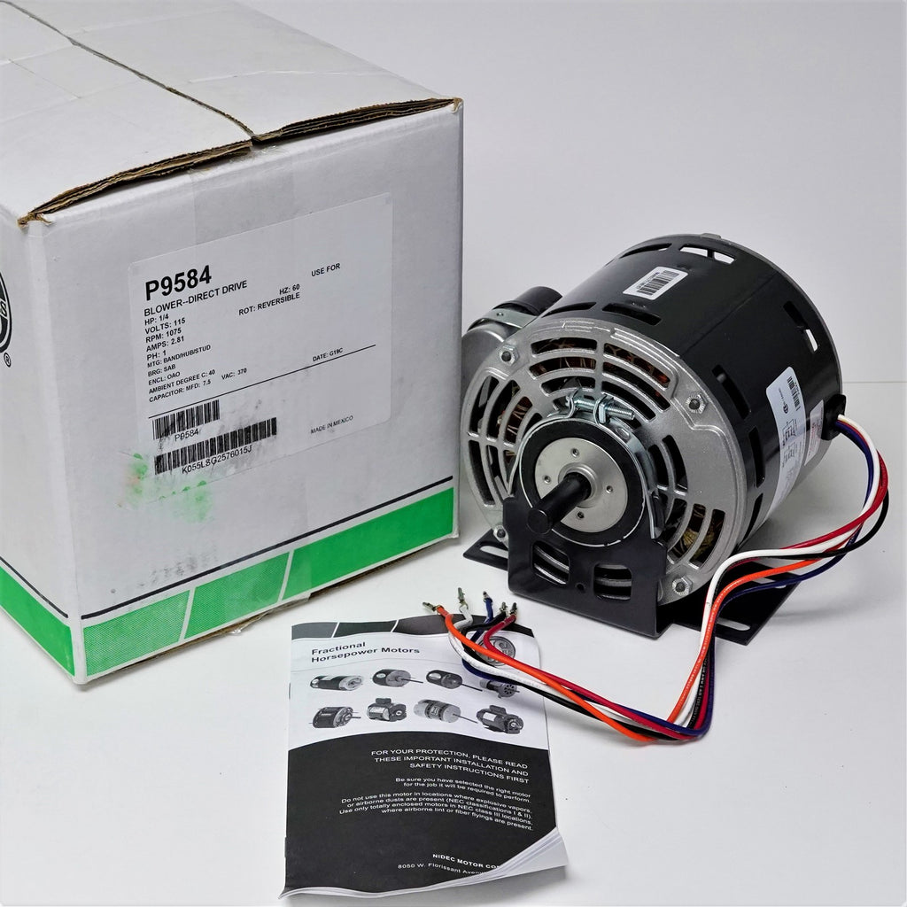 Blower Motor for Trane 1/4 HP 115 Volts X70370241010