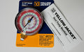 Yellow Jacket 49133 3-1/8" Heat Pump Red Manifold Gauge R-22/407C/410A