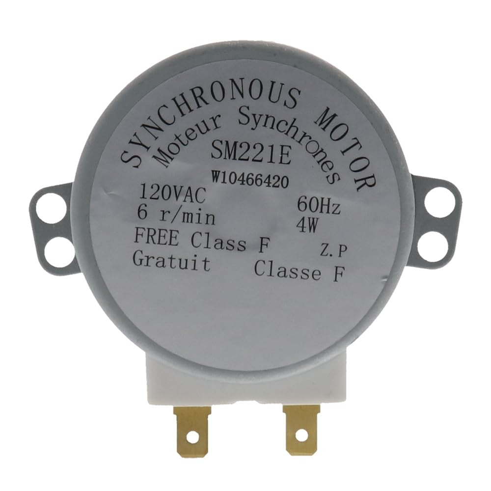 ERP W10466420 for Whirlpool Amana Microwave Turntable Synchronous Motor SM221E