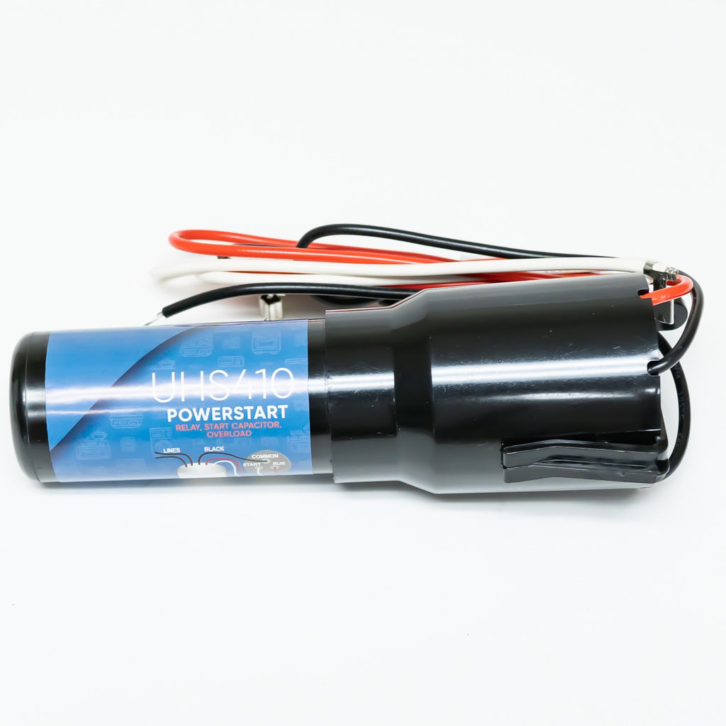 Choice Parts UHS410 Powerstart Relay Overload Start Capacitor 1/4 to 1/3 HP 120V