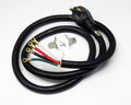 Range Oven Electric Power Cord 4 Prong Wire 50 Amp 6' Foot Heavy Duty
