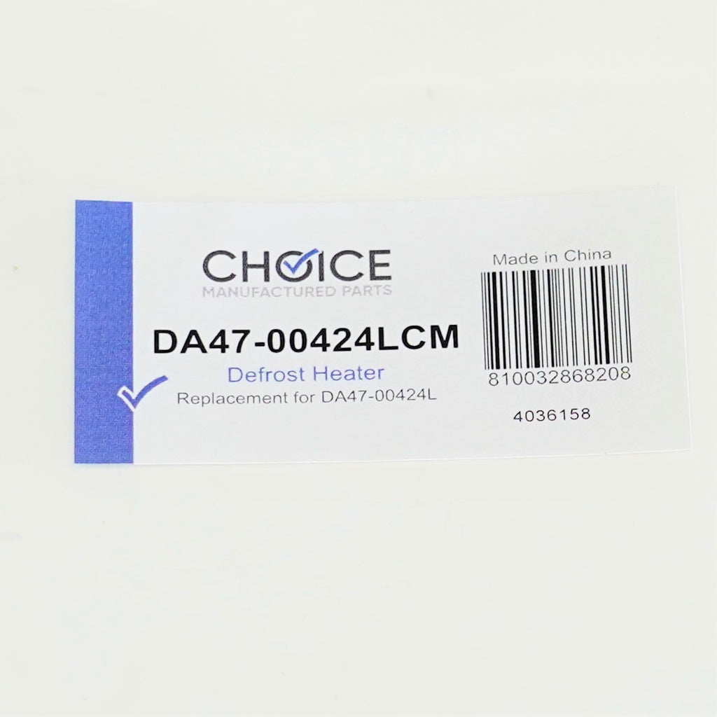Choice Manufactured DA47-00424L for Samsung Refrigerator Defrost Heater Element