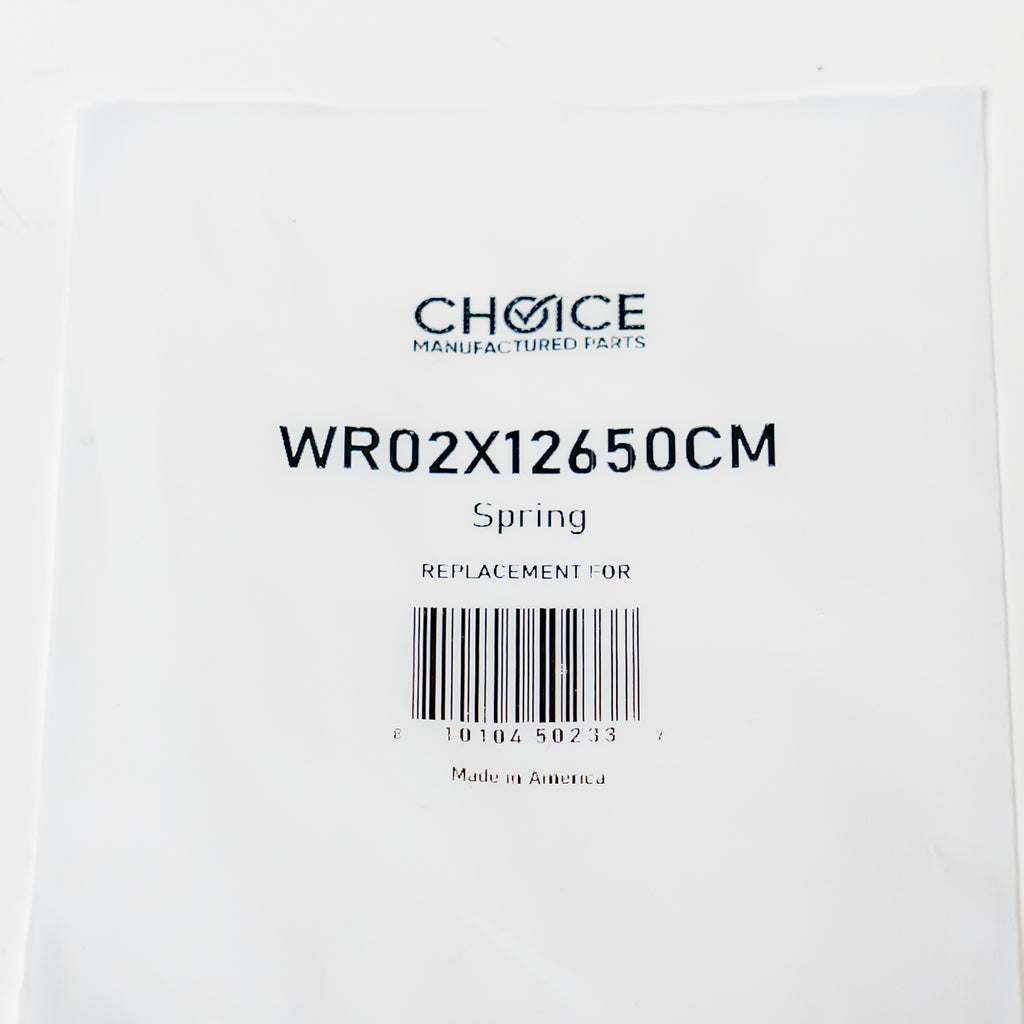 Choice Part WR02X12650 Spring for GE Refrigerator French Door Hinge Flapper