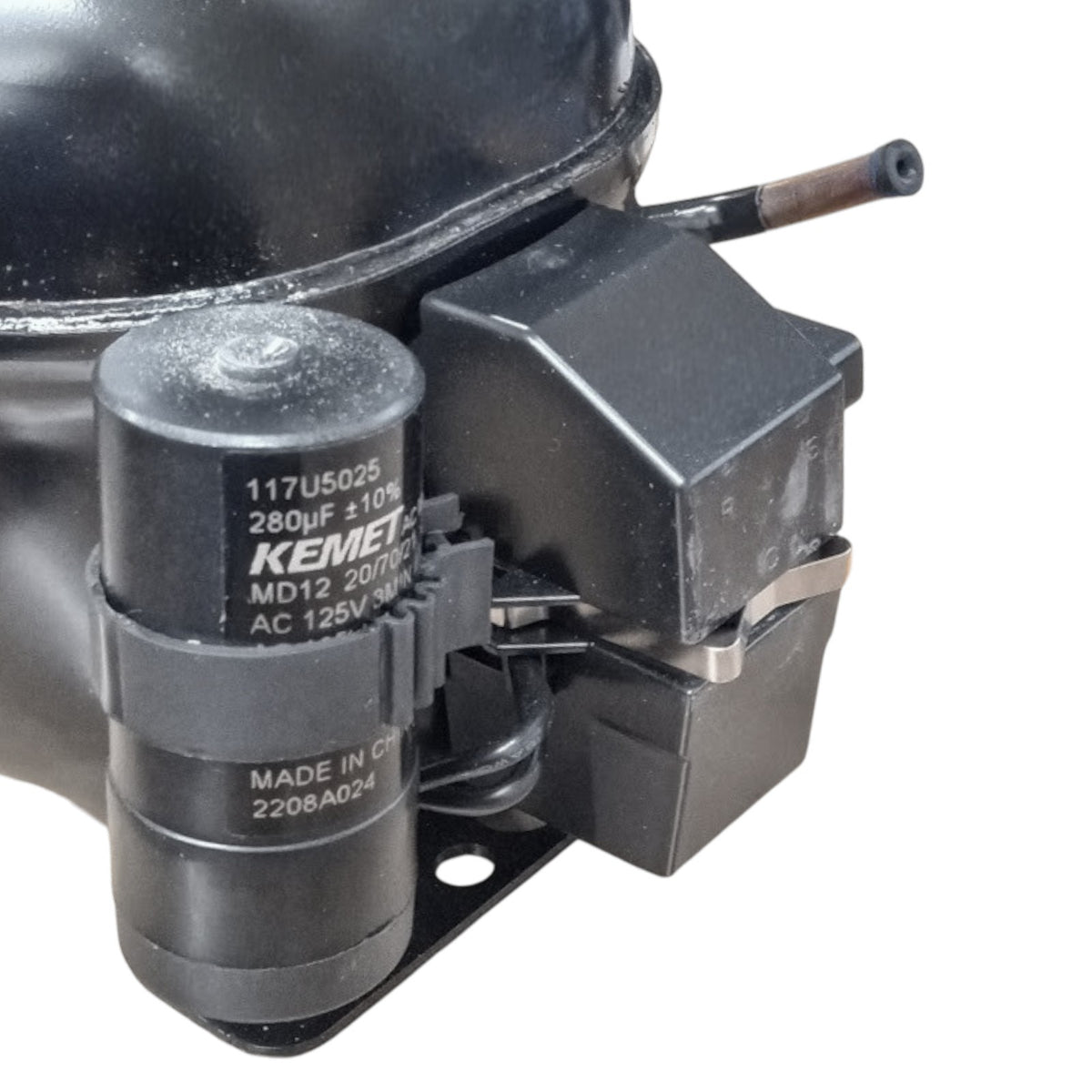 Secop NF8.4FX2 R134a Refrigeration Compressor 1032 LBP 3767 HBP BTU 115V 1/4HP