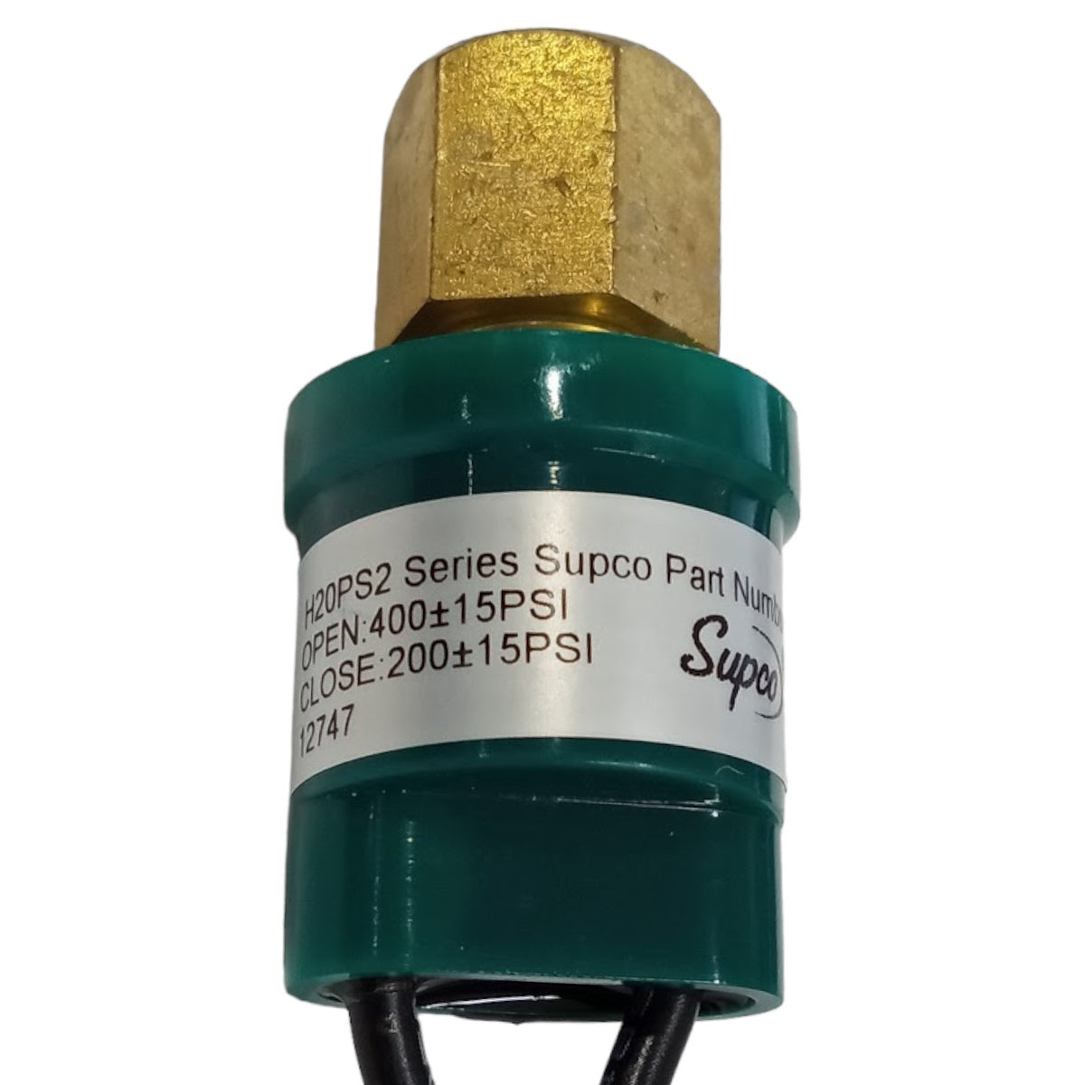 Supco SHP400200 High Pressure Switch Open: 400 Close: 200 PSI HVAC Refrigeration