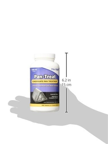 Nu-Calgon 4296-60 Pan-Treat Scum Tablets 2 JARS of 200