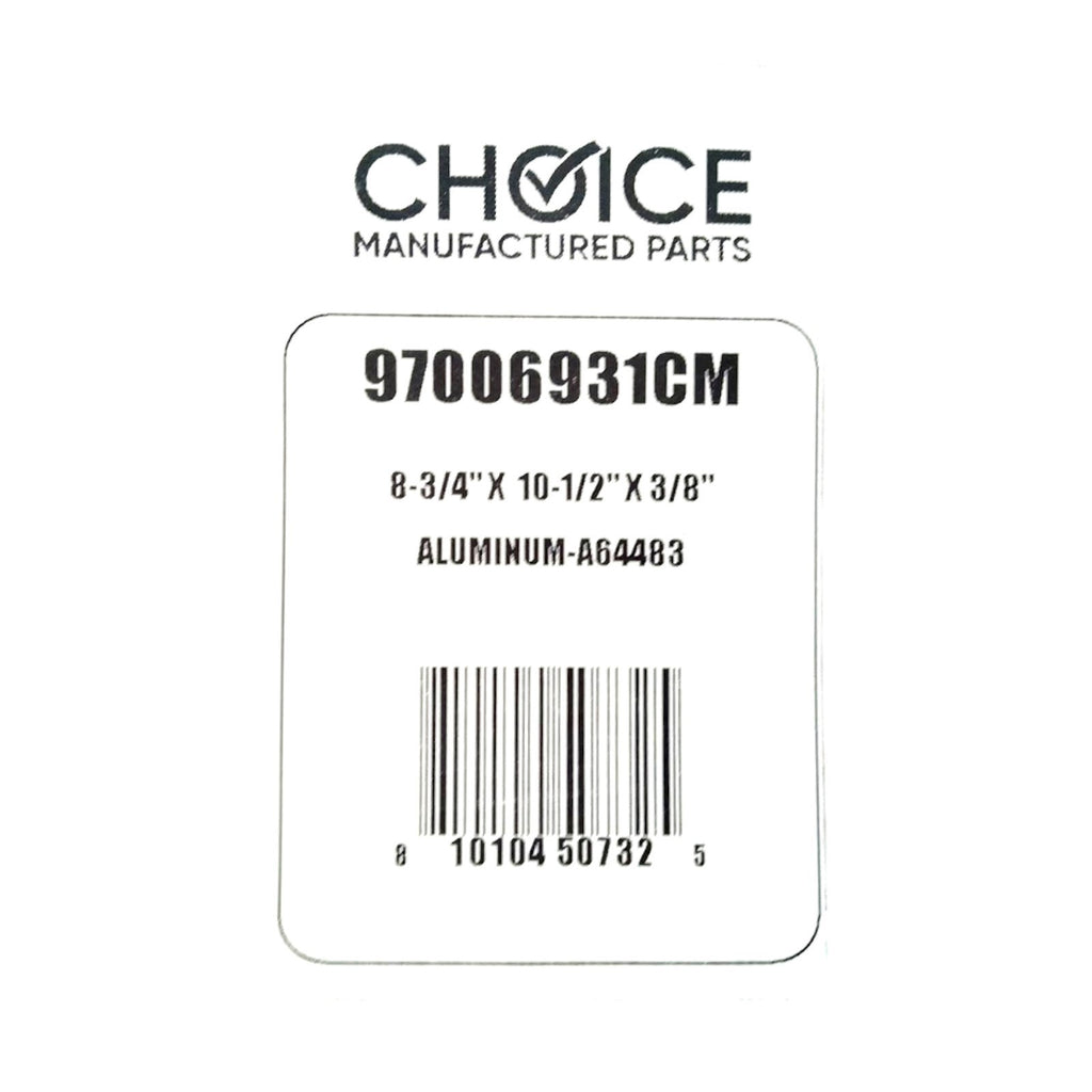 Choice Part 97006931 Replacement for Broan Aluminum Range Vent Hood Filter