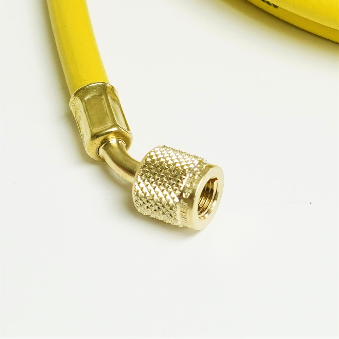 Yellow Jacket 21072 PLUS II 1/4" HVAC Charging Hose 72" Yellow