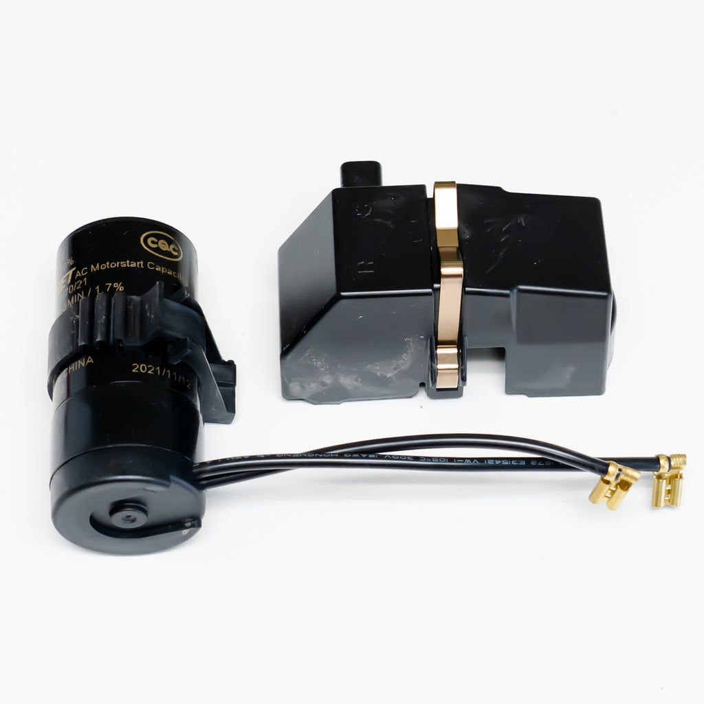 PC990L NF9FX Refrigerator Compressor 990 BTU Relay Start Run Capacitor
