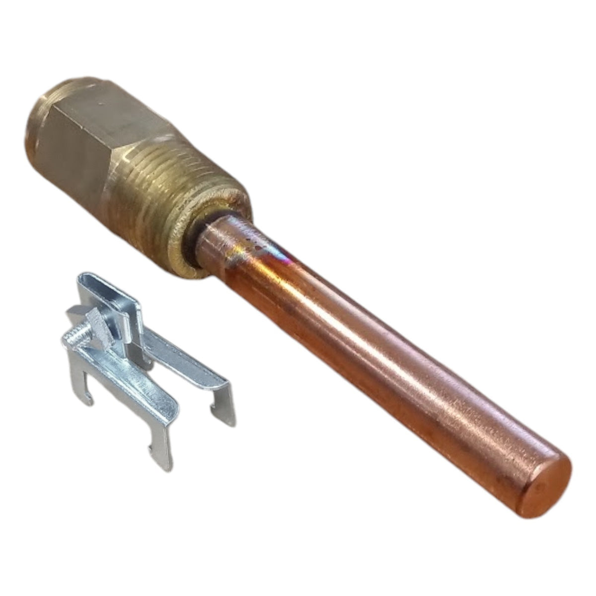 Aquastat Well with Clamp 1/2" Pipe x 3" Copper Length Repl for Honeywell 121371A