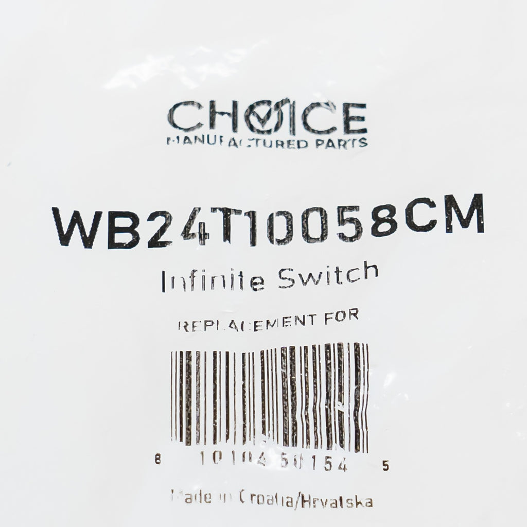 Choice Part WB24T10058 Range Burner Infinite Switch Control for GE
