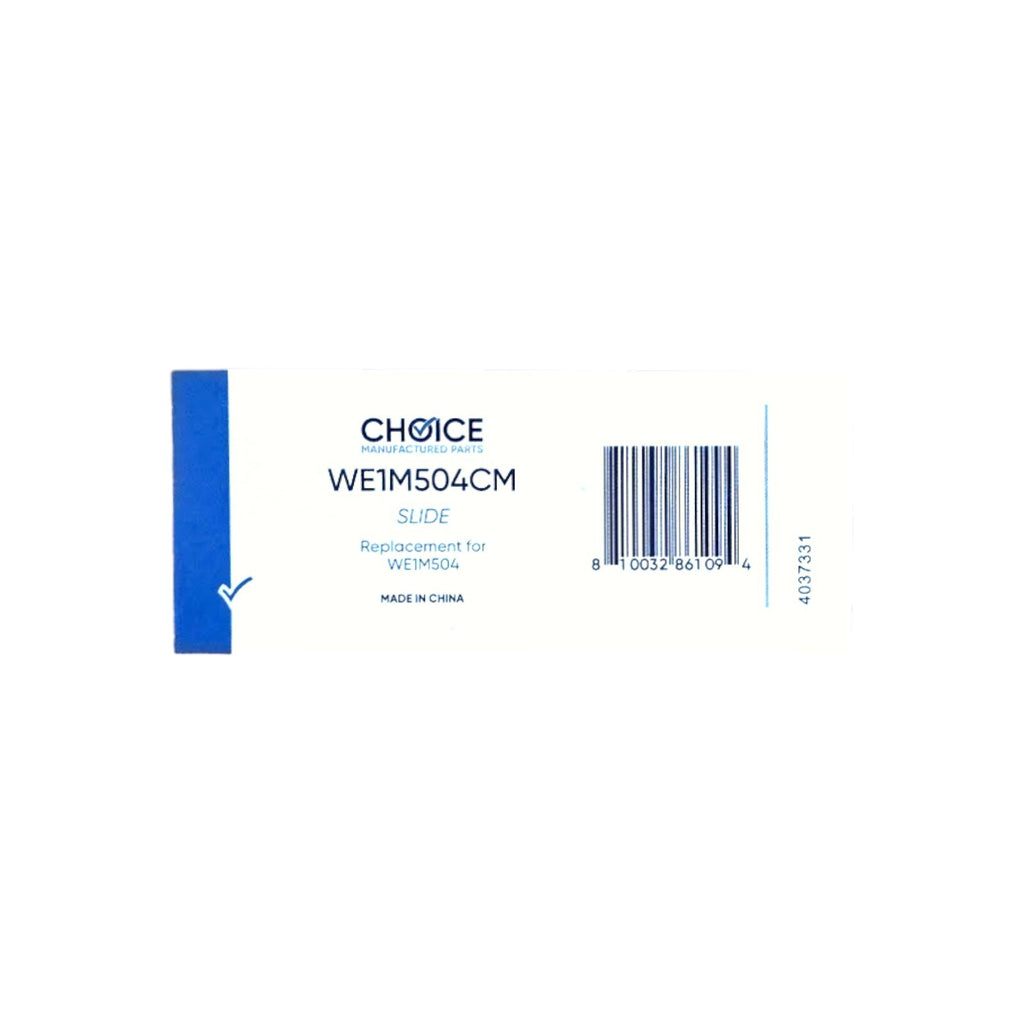 Choice Part WE1M504 for GE Dryer Drum Slide Glide White