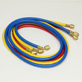 Yellow Jacket 21986 PLUS II 1/4" HVAC Charging Hose 72" RYB 3 Pack