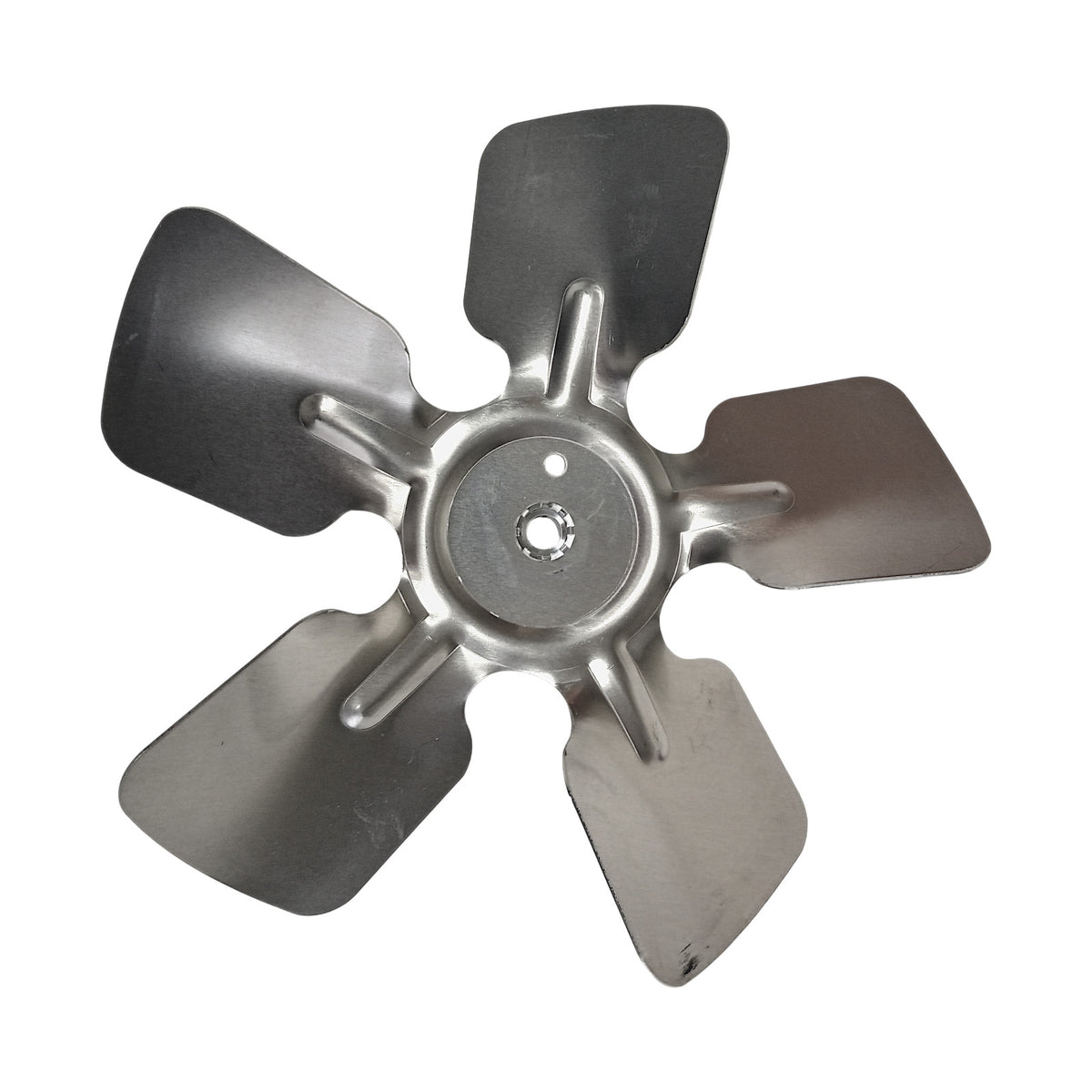 A60815 Metal Fan Blade 8" Diameter 5 Blades 5/16" Bore Hub CCW 36 Degree Prop