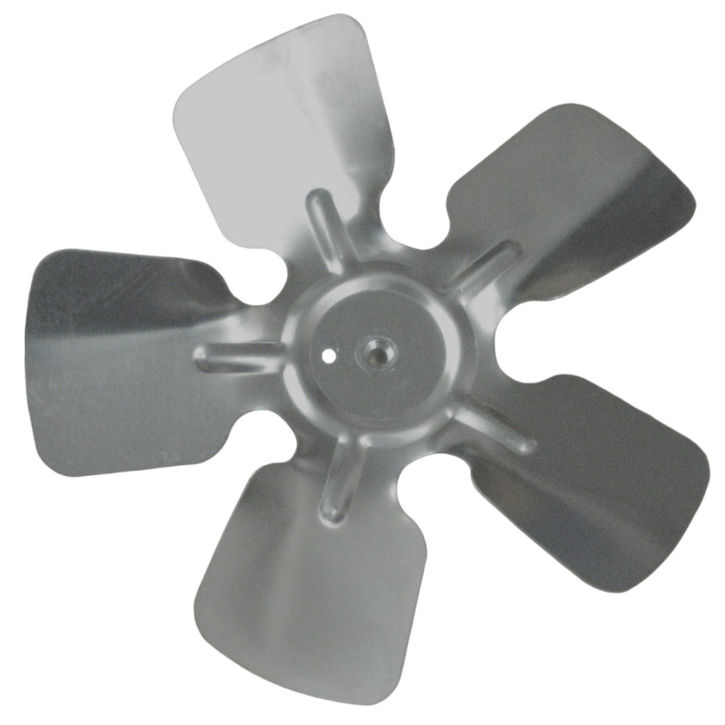 A65926 Metal Fan Blade 9" Diameter 5 Blades 1/4" Bore Hub CCW 26 Degree Prop