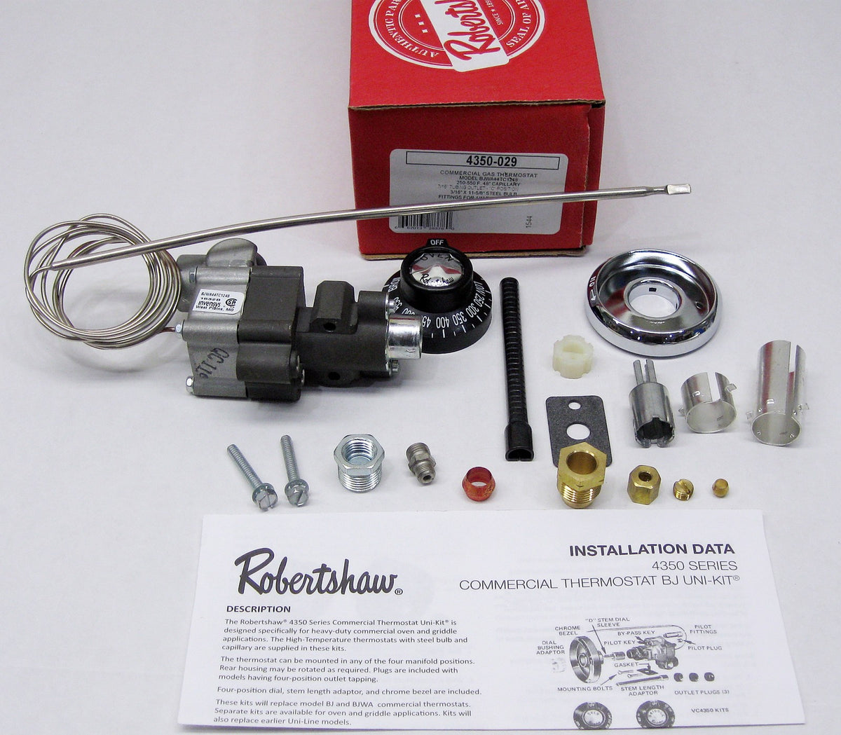 Robertshaw 4350-029 Oven Thermostat for Garland 1086700 46-1053