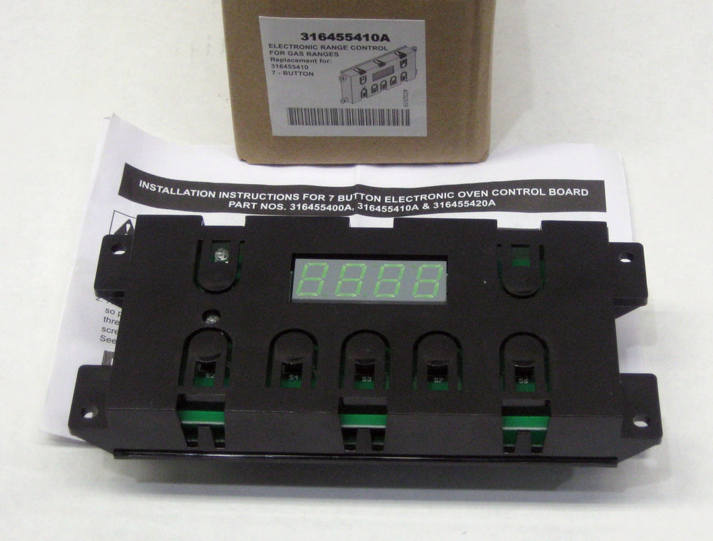 Range Oven Control Panel Clock for Electrolux 316455410 AP3959387 PS1528268