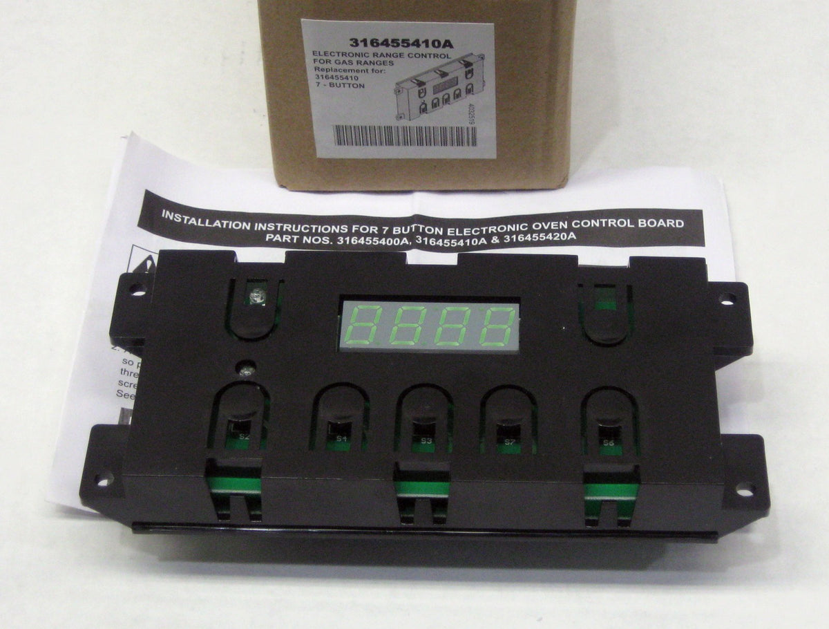 Range Oven Control Panel Clock for Electrolux 316455410 AP3959387 PS1528268