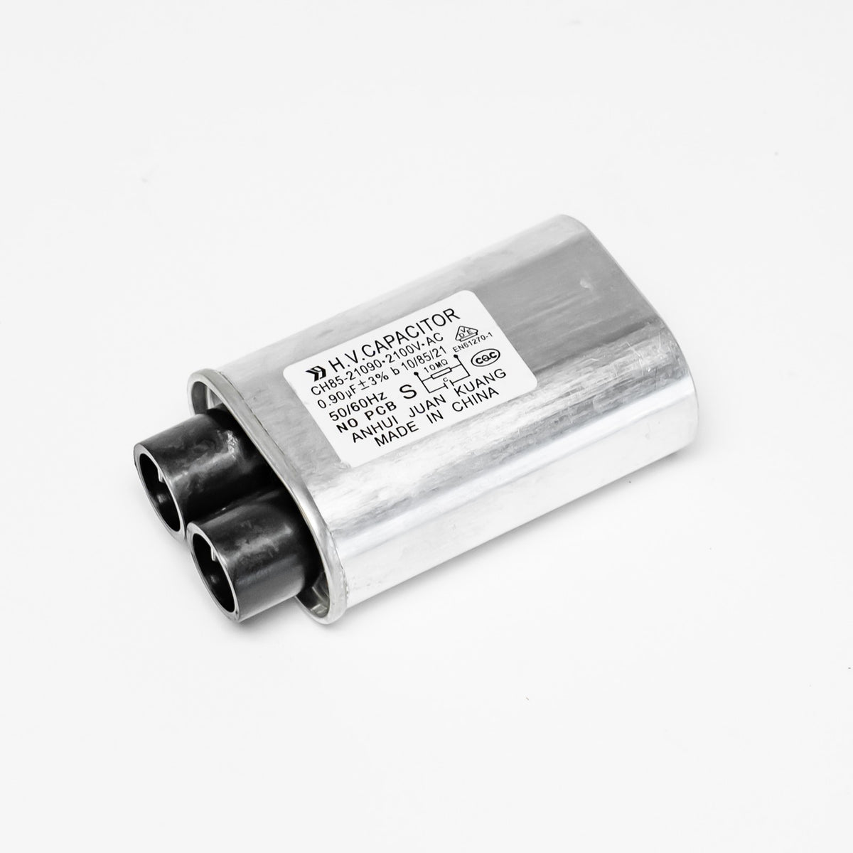 Exact 13QBP21090 Microwave Oven High Voltage Capacitor 2100V .90 uf mfd