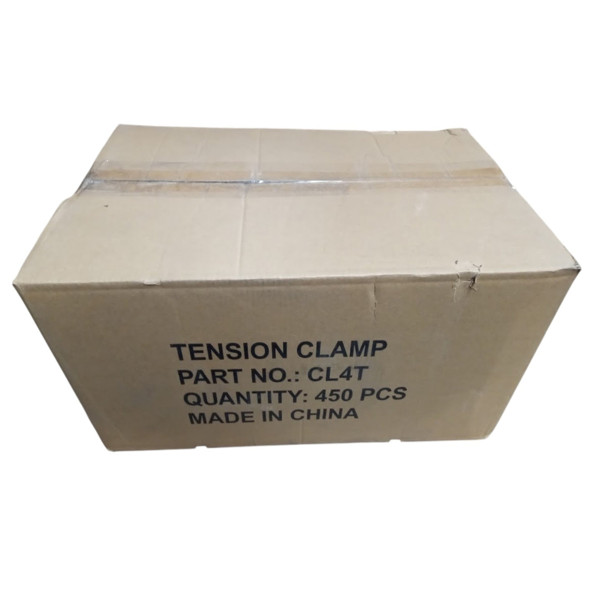 Box of 450 TC4 4 inch Dryer Venting Metal Tension Squeeze Clamps Dundas Jafine
