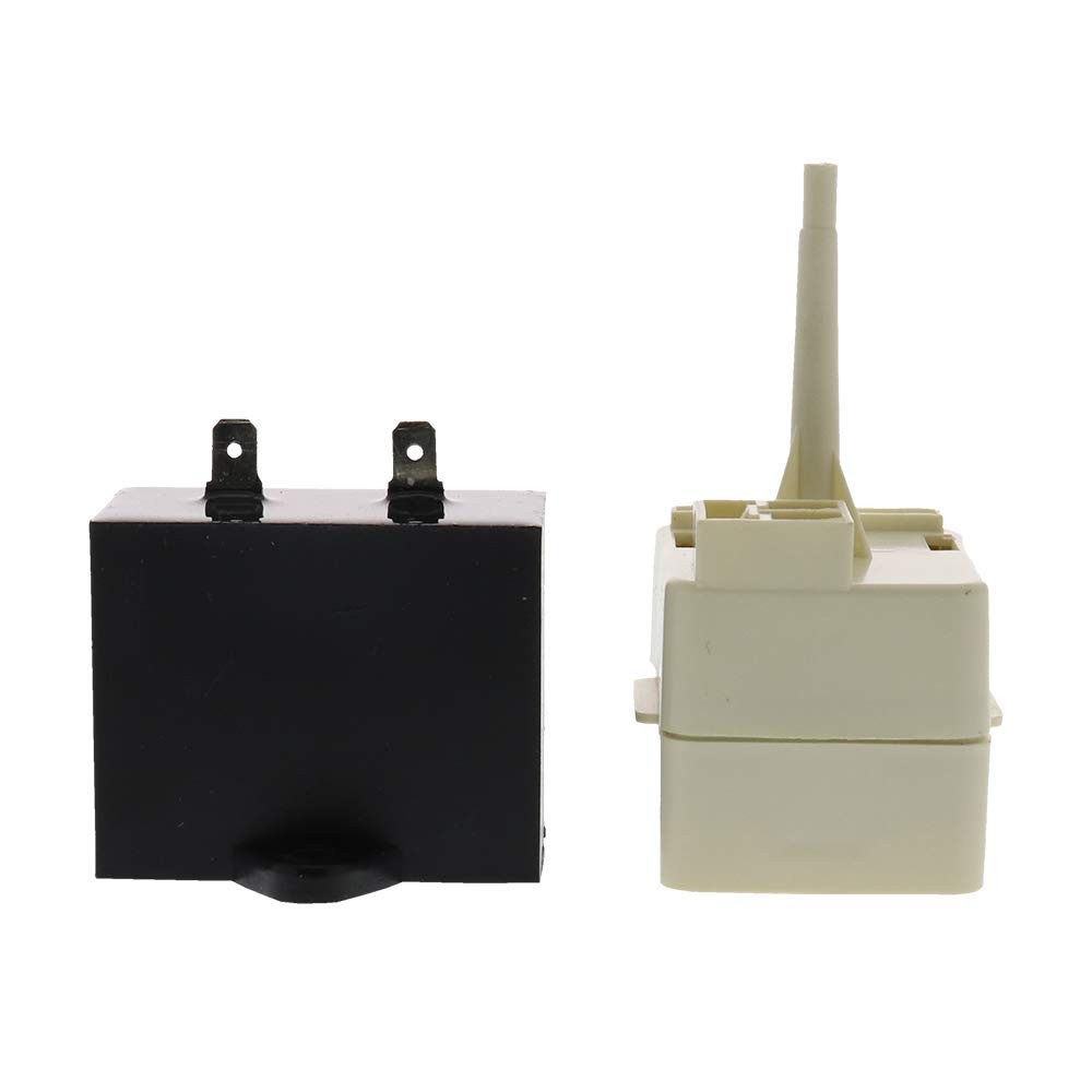 Refrigerator Relay Overload Capacitor W10613606 for Whirlpool Start Device