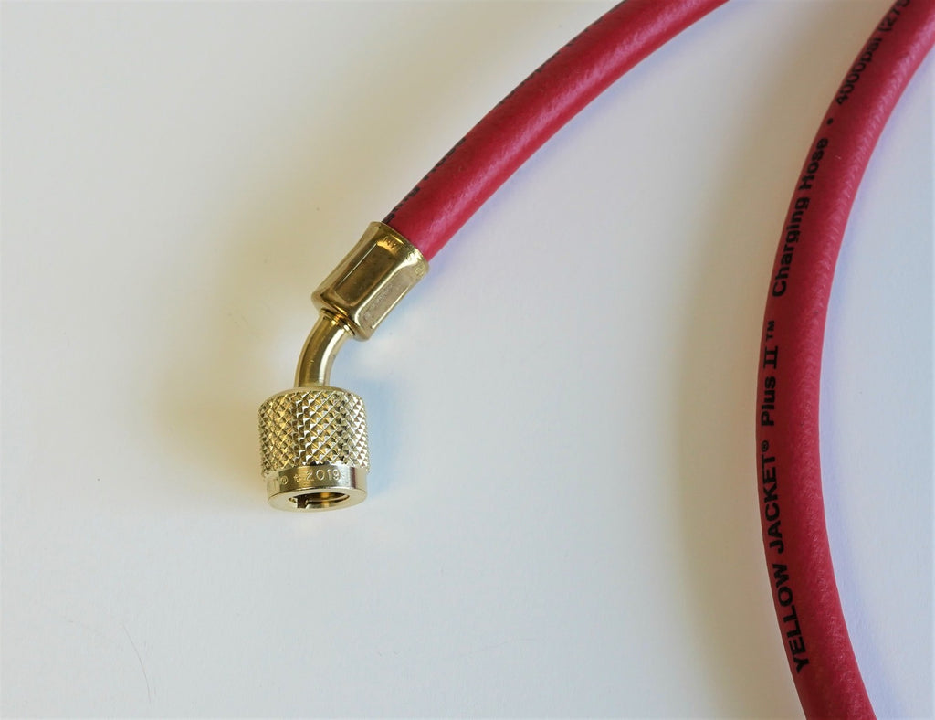 Yellow Jacket 21660 HAV-60 Red HVAC Charging Hose 60" Suitable for R410A
