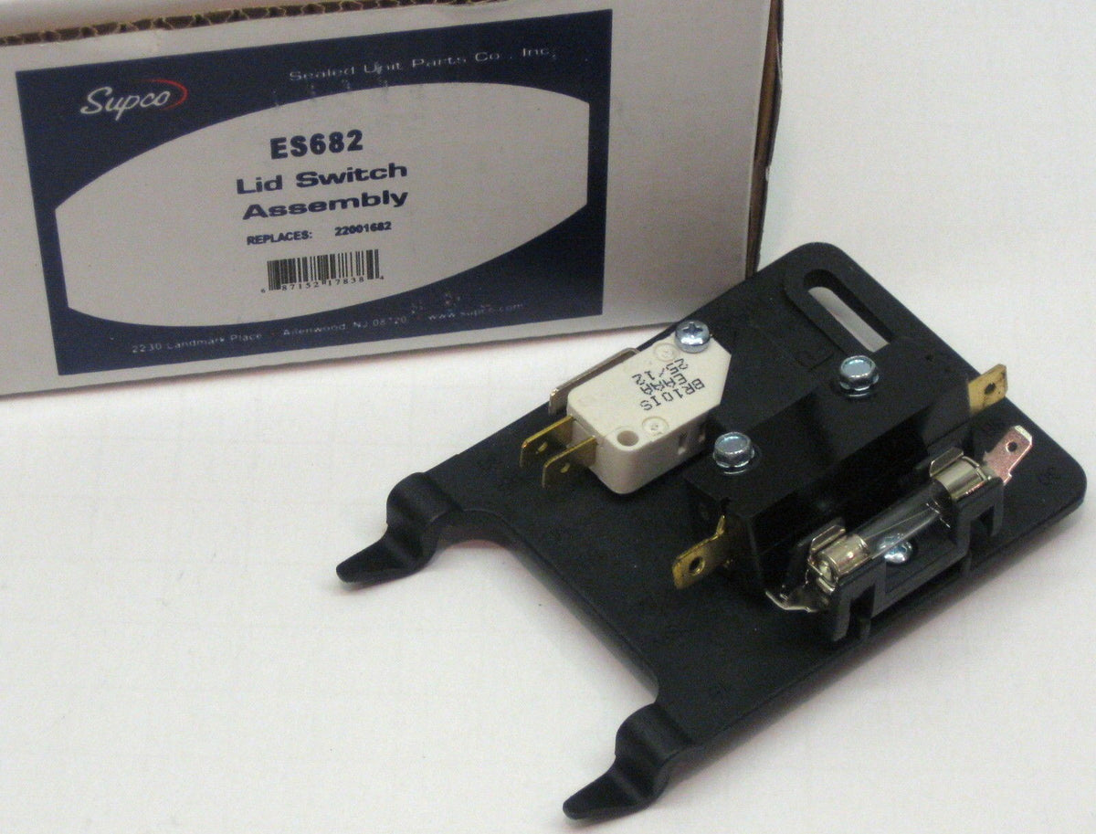 ES682 for 22001682 Maytag Washer Safety Switch w/ Fuse PS2019709 AP4026359