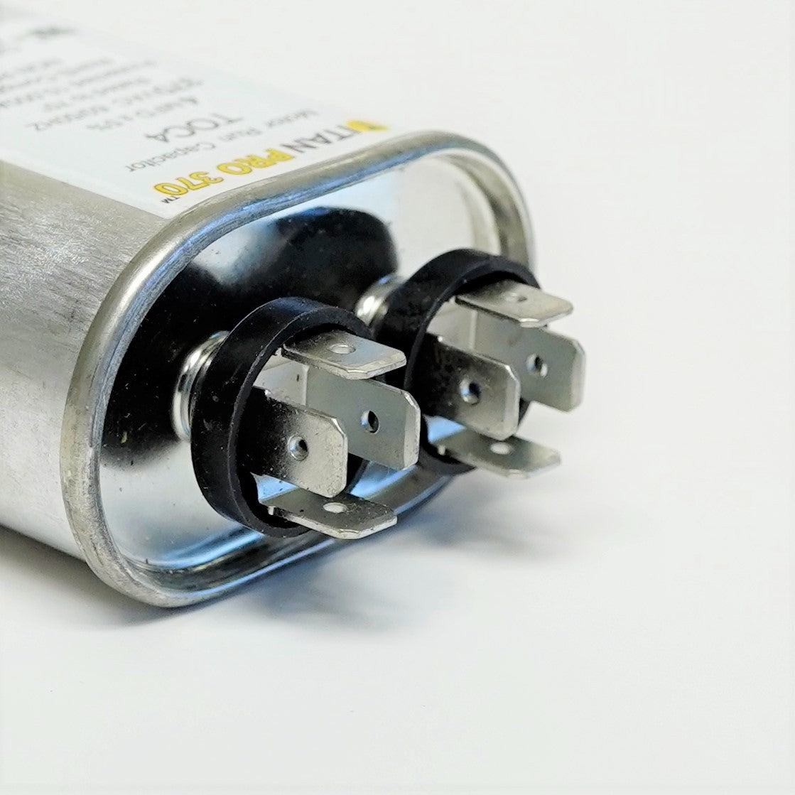 TitanPro TOC4 HVAC Oval Motor Run Capacitor 4 MFD/UF 370 Volts