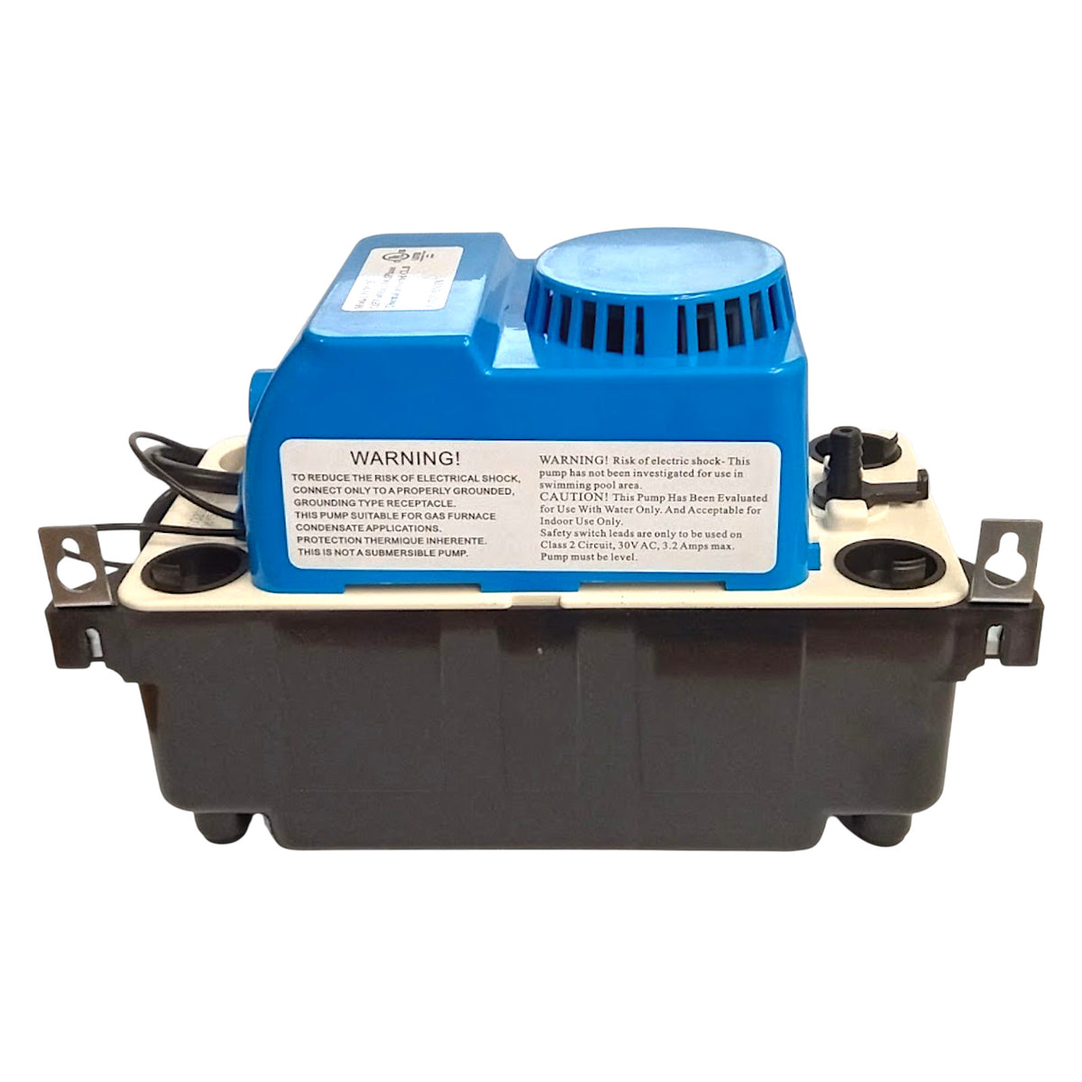 Air Conditioning Condensate Removal Pump with Safety Switch and Alarm 20 Lift