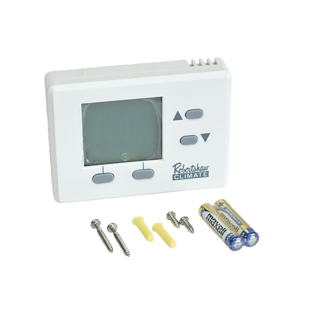 Robertshaw RS1110 Programmable 5+1+1 Days 1 Heat 1 Cool Wall Thermostat